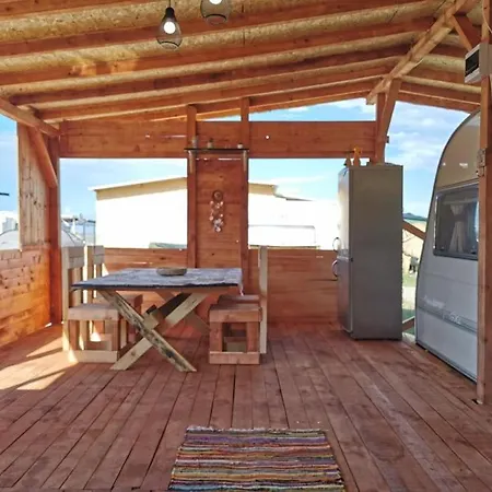 Sea Caravan On The Campeggio Kiten (Burgas)