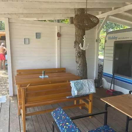 Sea Caravan On The Kemping *