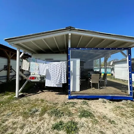 Sea Caravan On The Campeggio *