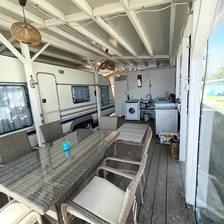 Sea Caravan On The Kemping *