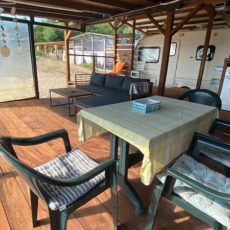 Sea Caravan On The Kemping