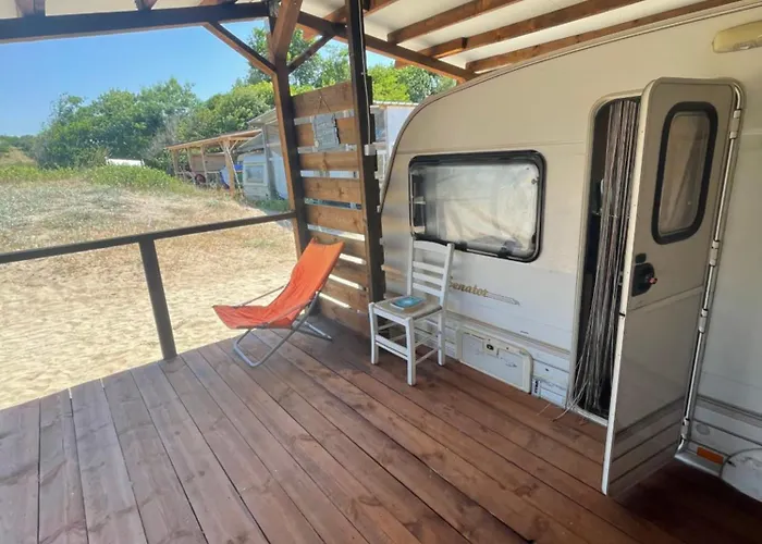 캠프장 Sea Caravan On The