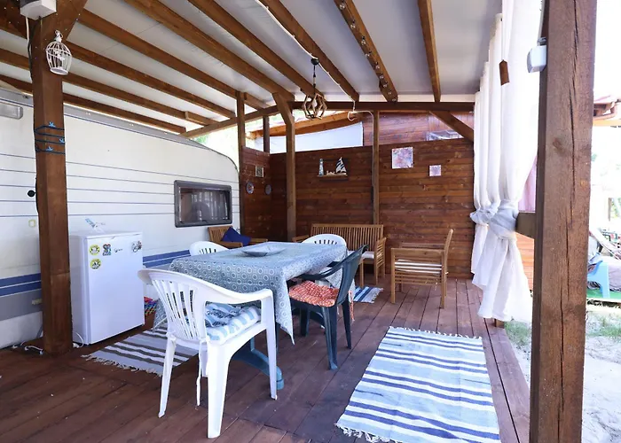 캠프장 Sea Caravan On The 키텐