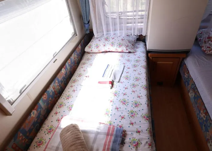 Camping Sea Caravan On The *