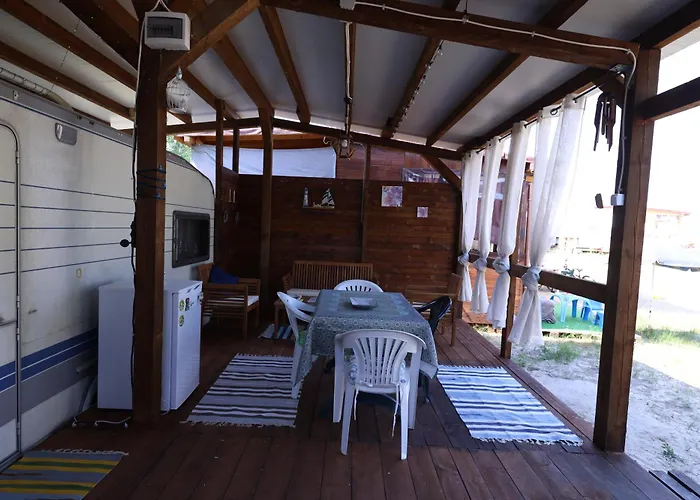 캠프장 Sea Caravan On The 키텐