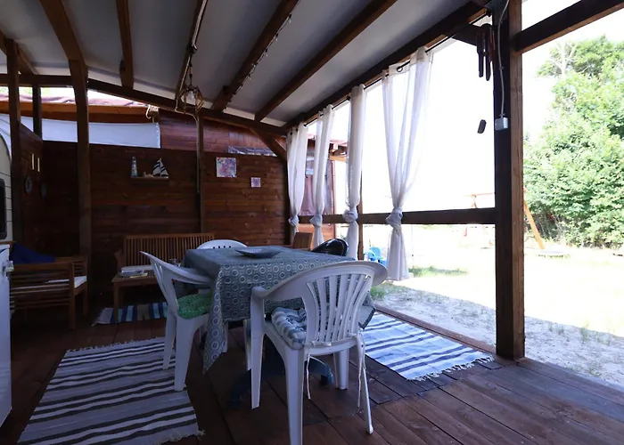 Camping Sea Caravan On The *